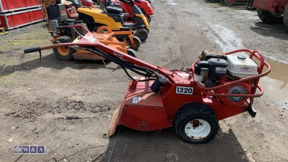 BARRETO 1320 HONDA Petrol Hydraulic Driven Rotavator Day 1 Carlton