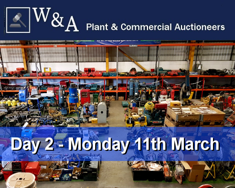 Day 2 Carlton Timed Sale (Main building including power & hand tools)