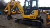 KOMATSU PC55 rubber tracked excavator (s/n KMTPC162238DJ1804) c/w bucket & blade - 5