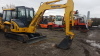 KOMATSU PC55 rubber tracked excavator (s/n KMTPC162238DJ1804) c/w bucket & blade - 2