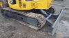 KOMATSU PC55 rubber tracked excavator (s/n KMTPC162238DJ1804) c/w bucket & blade - 6