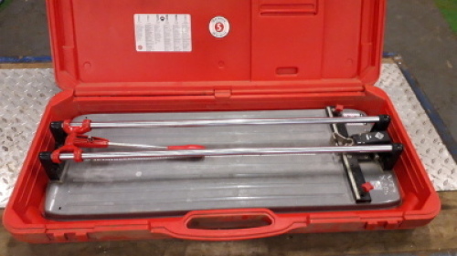 RUBI TS-60 tile cutter c/w case