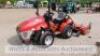 MCCORMICK G30R 4wd forward/reverse drive tractor c/w ZAPPATOR SGG 6ft grass cutting deck, 3 point linkage, pto, 2 spool valves, hydraulic top link, (s/n DM30X06527) (2 x operator manuals in office) - 26