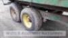 FRASER twin axle tipping trailer c/w silage sides, silage rear door & grain rear door - 7