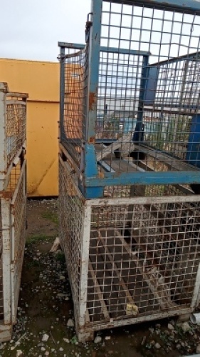 2 x euro steel cages