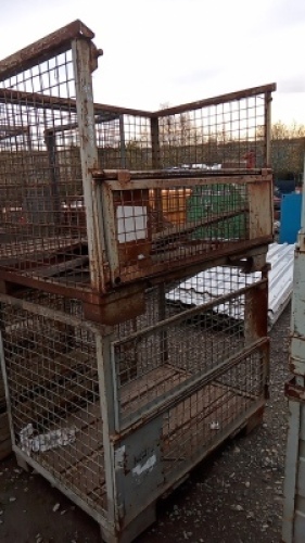 2 x euro steel cages