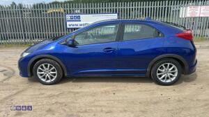 2012 HONDA CIVIC I-VTEC SE Auto 1.8 5-door hatchback petrol car (FR12 CYE)(MoT 14th May 2027) (V5, spare key, service history, handbook in office) - 2