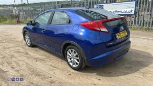 2012 HONDA CIVIC I-VTEC SE Auto 1.8 5-door hatchback petrol car (FR12 CYE)(MoT 14th May 2027) (V5, spare key, service history, handbook in office) - 3