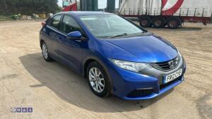 2012 HONDA CIVIC I-VTEC SE Auto 1.8 5-door hatchback petrol car (FR12 CYE)(MoT 14th May 2027) (V5, spare key, service history, handbook in office) - 11