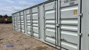 BASTONE 40' 5-door shipping container (unused) - 8