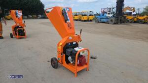 2018 TIMBERWOLF TW13/75G Honda petrol chipper (s/n 132047) - 7