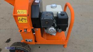2018 TIMBERWOLF TW13/75G Honda petrol chipper (s/n 132047) - 11