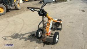 COMPAC PHD Honda petrol hydraulic post hole borer c/w 3 x augers & 1 x extension (s/n 2964) - 5