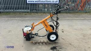 COMPAC PHD Honda petrol hydraulic post hole borer c/w 3 x augers & 1 x extension (s/n 2964) - 6