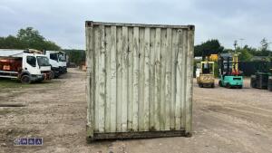 20' steel shipping container & contents - 10