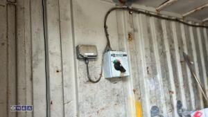 20' steel shipping container & contents - 16
