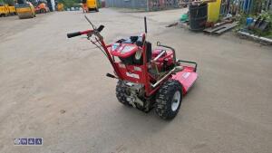 2016 TURF TEQ Honda petrol brush cutter c/w side shift - 5