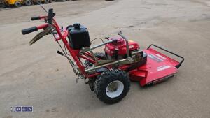 2016 TURF TEQ Honda petrol brush cutter c/w side shift - 6