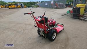 2016 TURF TEQ Honda petrol brush cutter c/w side shift - 5