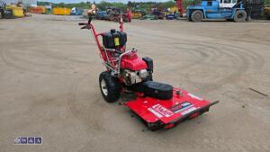 2016 TURF TEQ Honda petrol brush cutter c/w side shift - 7