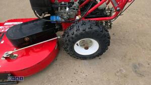 2016 TURF TEQ Honda petrol brush cutter c/w side shift - 9