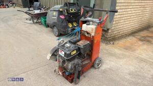 HUSQVARNA FS400LV petrol road saw c/w dust suppression bottle (3416272)