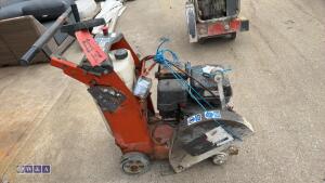 HUSQVARNA FS400LV petrol road saw c/w dust suppression bottle (3416272) - 4