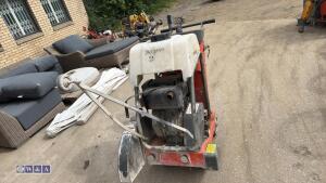 HUSQVARNA diesel road saw c/w dust suppression bottle (3423330) - 2