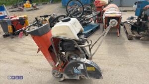 HUSQVARNA diesel road saw c/w dust suppression bottle (3423330) - 3