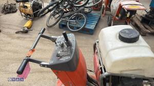 HUSQVARNA diesel road saw c/w dust suppression bottle (3423330) - 4