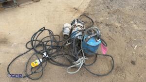 2 x 110v submersible pumps (635) - 3