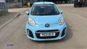 2012 CITROEN C1 VTR 5-speed manual petrol 3-door hatchback car (YE12 OLO)(MoT 3rd November 2026)(V5 in office) - 13