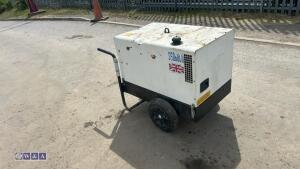 STEPHILL SSD6000 6kva diesel dual volt generator (3433319) - 7