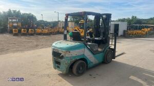 2016 KION BAOLI 3t diesel forklift (s/n G02464) c/w triple mast & side-shift (3290979) - 5