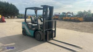 2016 KION BAOLI 3t diesel forklift (s/n G02464) c/w triple mast & side-shift (3290979) - 7