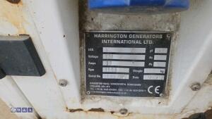 HARRINGTON 9kva diesel generator in acoustic enclosure - 12