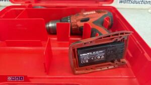 HILTI SF6-A cordless drill c/w case (HT012003) - 3