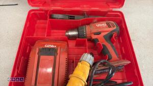 HILTI SF6-A cordless drill c/w case (HT0012004)