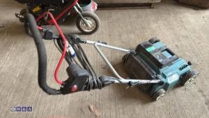 MAKITA 240v scarifier c/w collection box - 4