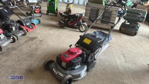 HONDA HRD530 petrol rotary mower c/w collection box