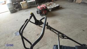HONDA HRD530 petrol rotary mower c/w collection box - 4