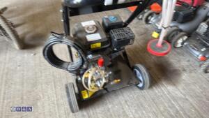 PRO-CLEAN petrol pressure washer c/w hose & lance (unused) - 4
