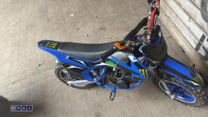 Childs 2-stroke motorbike (blue) - 2