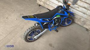 Childs 2-stroke motorbike (blue) - 3