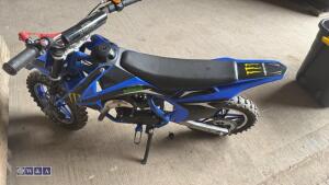 Childs 2-stroke motorbike (blue) - 4