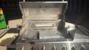Stainless steel gas BBQ - 6
