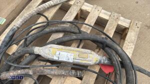 WACKER NEUSON 110v high frequency poker c/w flex - 2