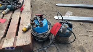 2 x submersible pumps (3416028)(3260024) - 3