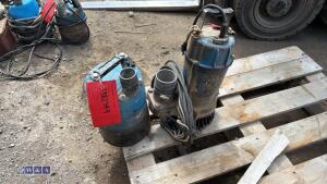 2 x submersible pumps (3325279)(3382349) - 3