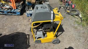 WACKER NEUSON petrol road saw c/w dust suppression bottle (3434542)